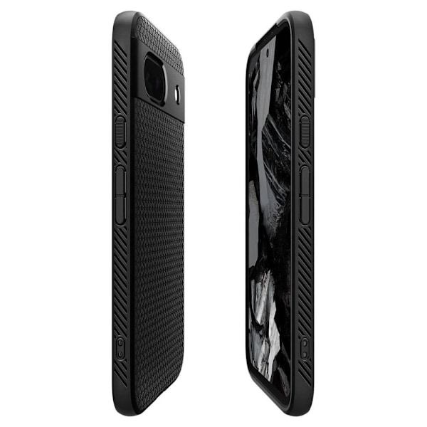 Spigen Liquid Air-deksel til Google Pixel 8A - Matt Svart