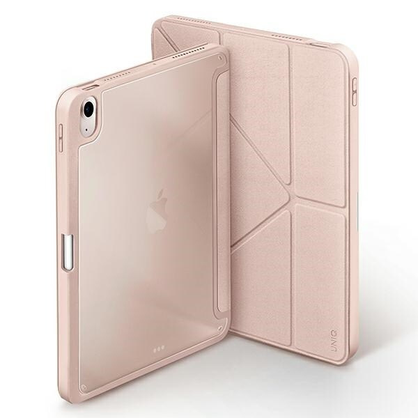 Uniq Move-deksel for iPad Air 10.9 (2022/2020) Antimikrobiell Rosa/Rød Rød