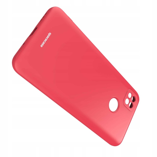 Spacecase Silikonfodral För Xiaomi Redmi 9C Rött Väska