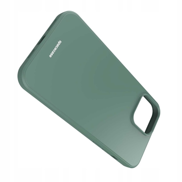 Spacecase Silikonecase För Iphone 13 Pro Max Case Grönt Skydd