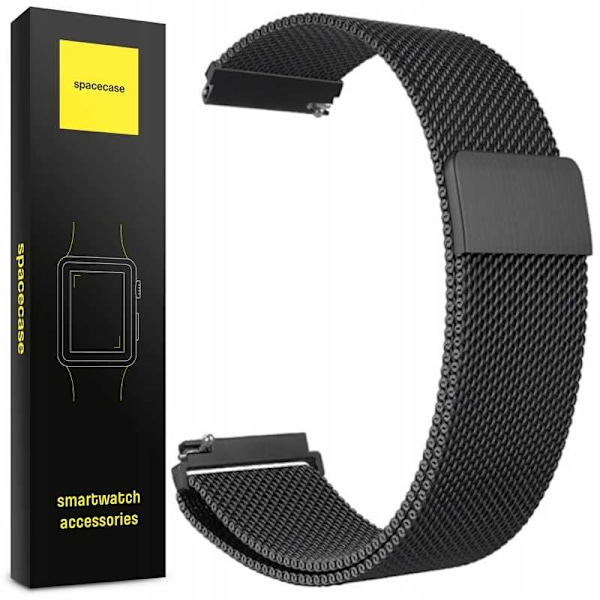 Spacecase Fodral För Xiaomi Mi 11 12 13 14 22Mm Milanese Svart