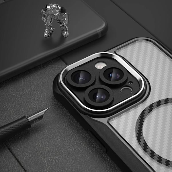 LEADING SERIES MAGSAFE SILIKONETUI TIL IPHONE 16 PRO MAX - SORT