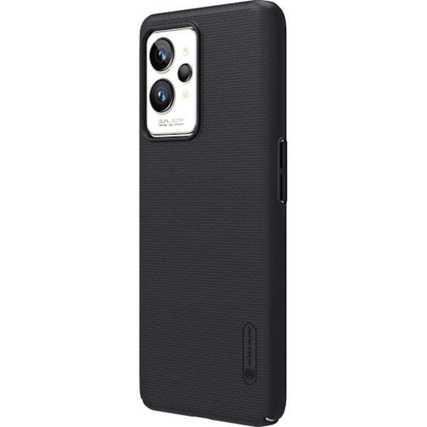 Nillkin Super Frosted Shield forsterket deksel + stativ for Realme GT2 Pro svart