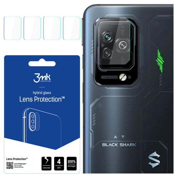 XIAOMI BLACK SHARK 5/5 PRO - 3MK OBJEKTIVBESKYTTELSE