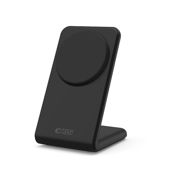 TECH-PROTECT QI15W-A23 MAGNETISK MAGSAFE TRÅDLØS LADER SORT