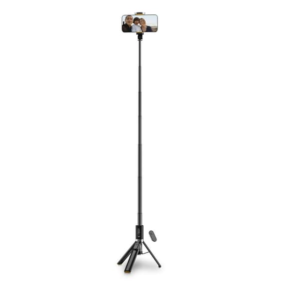 TECH-PROTECT L08S BLUETOOTH SELFIE STICK STATIV SVART