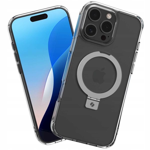 Spacecase Ring Pro Mag Case Clear För Iphone 16 Pro Max Skydd
