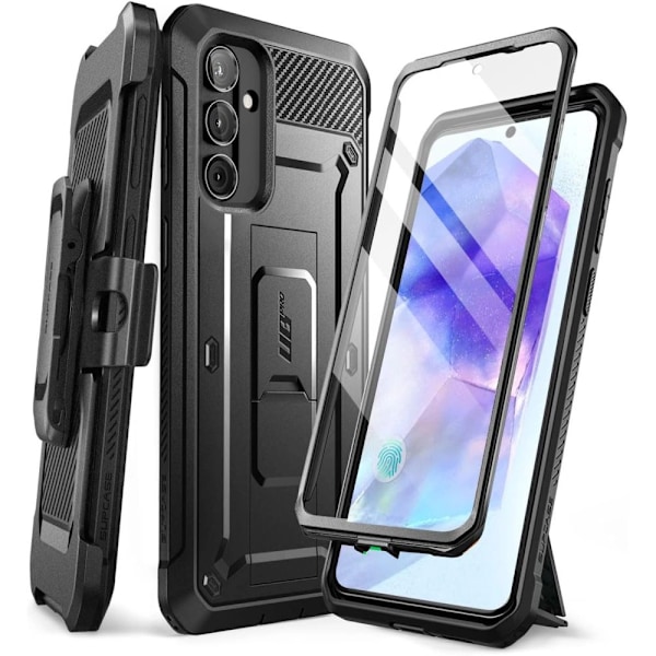 UNICORN BEETLE PRO SUPCASE ETUI TIL SAMSUNG GALAXY A55 5G - SORT