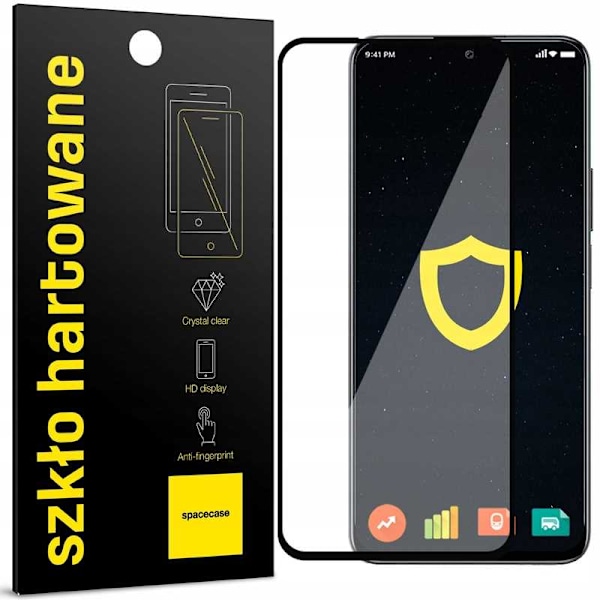 Spacecase 5D Härdat Glas För Honor 90 Lite Svart Framskydd