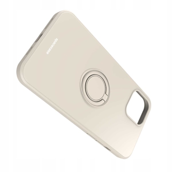 Spacecase Silikonring För Iphone 12 Pro Max Bone