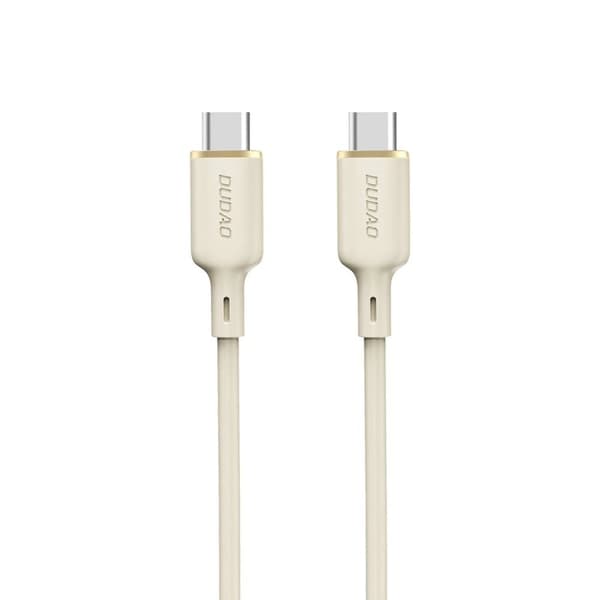 Dudao L7SCC USB-C til USB-C kabel 100W 1m - beige