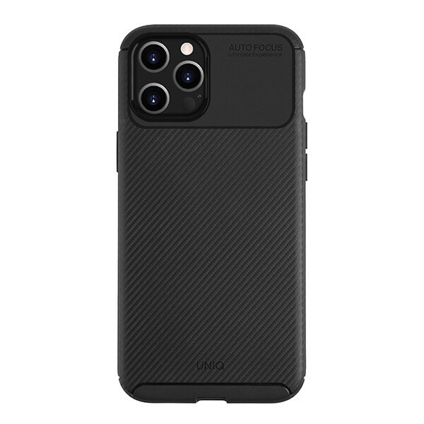 UNIQ HEXA ETUI TIL IPHONE 12 PRO MAX - SORT