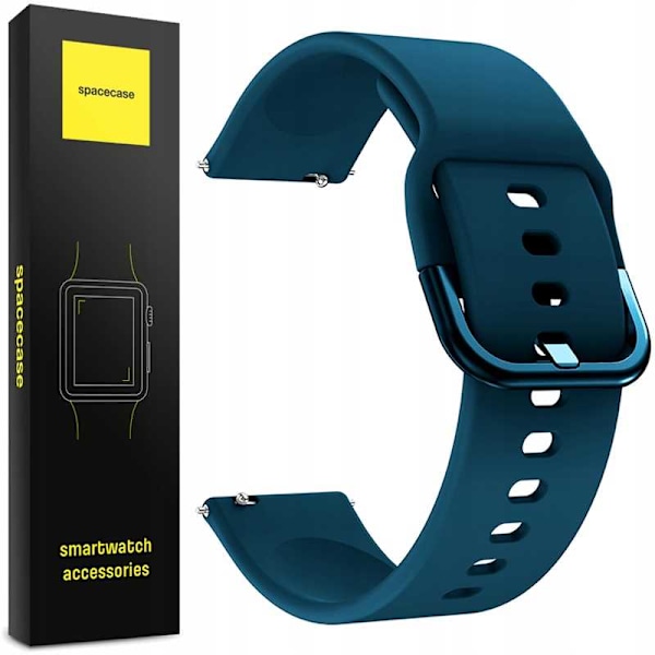 Spacecase Klorrem 20Mm Ocean Blue För Apple Watch 1 2 3 4 5 6 Se