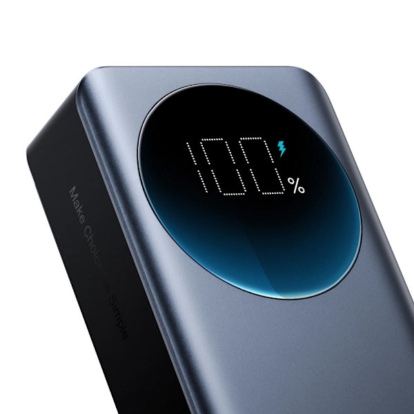 Joyroom 30000mAh 65W strømbank med digital skjerm (JR-PBF05) - svart