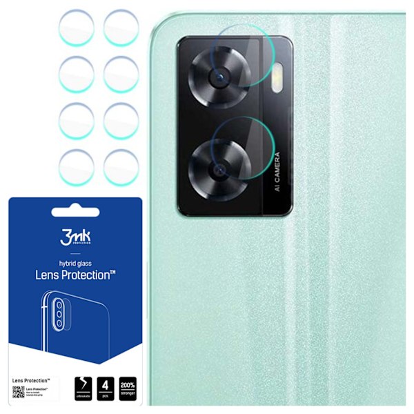 OPPO A57 4G/A57 5G/A57E/A57S - 3MK OBJEKTIVBESKYTTELSE