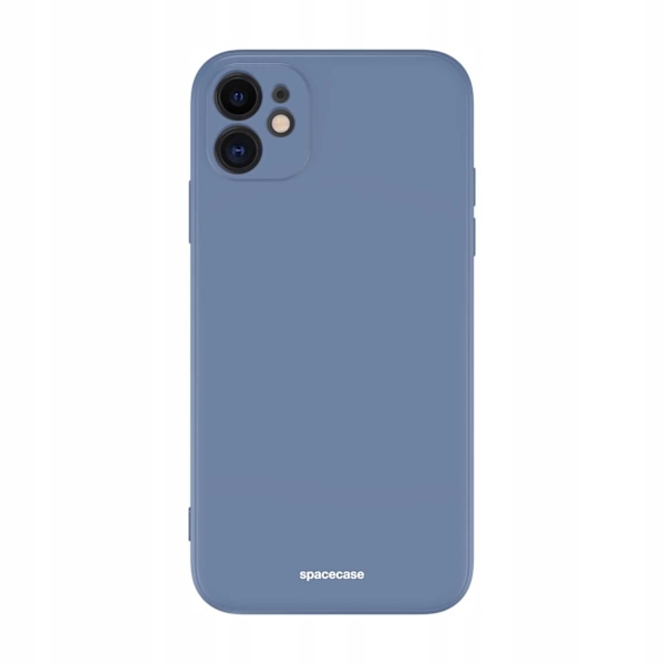 Spacecase Silikonfodral För Iphone 11 Blått Skydd