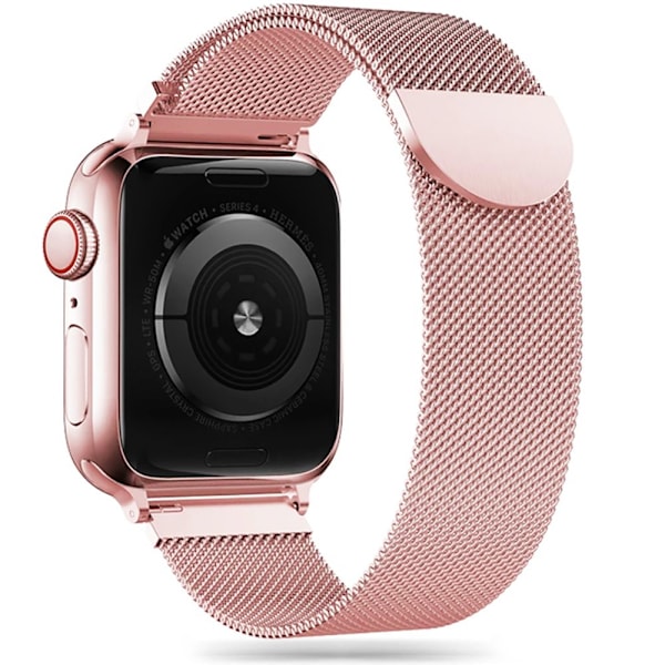 TECH-PROTECT MILANESBAND Apple Watch 4 / 5 / 6 / 7 / 8 / 9 / SE / ULTRA 1 / 2 (42 / 44 / 45 / 49 MM) ROSE GULL