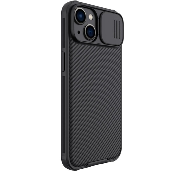 NILLKIN CASE CAMERA COVER TIL IPHONE 14+ SORT