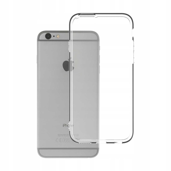 Spacecase Clear Case För Iphone 6 6S Case Adapter