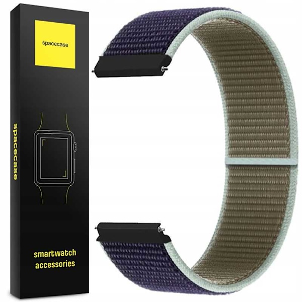 Spacecase Klorrem 22Mm Khaki För Apple Watch 1 2 3 4 5 6 Se