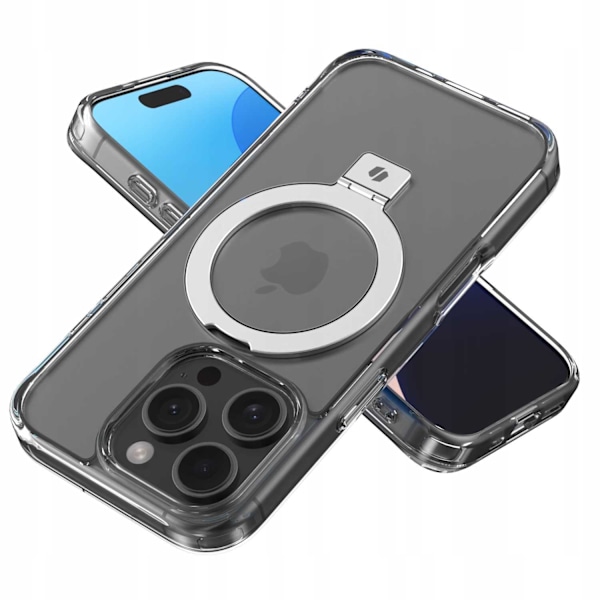 Spacecase Case Ring Pro Mag För Iphone 16 Pro Clear Transparent