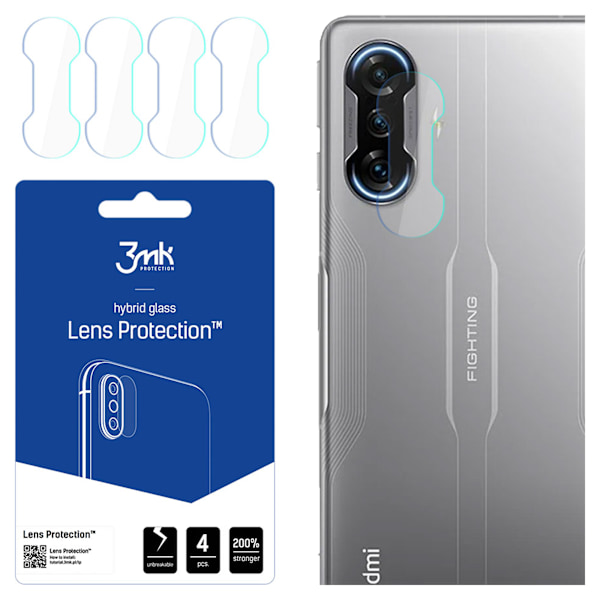 XIAOMI REDMI K40 GE 5G - 3MK LINSEBESKYTTELSE