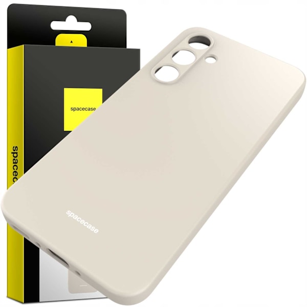 Spacecase Silikonfodral För Samsung Galaxy A35 5G Bone