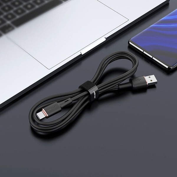 Acefast USB - USB Type C-kabel 1,2 m, 3A hvit (C2-04 hvit)