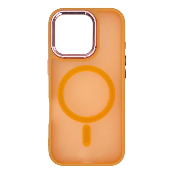 MAGNETIC COLLECTION MAGSAFE ETUI TIL IPHONE 16 PRO MAX - ORANGE