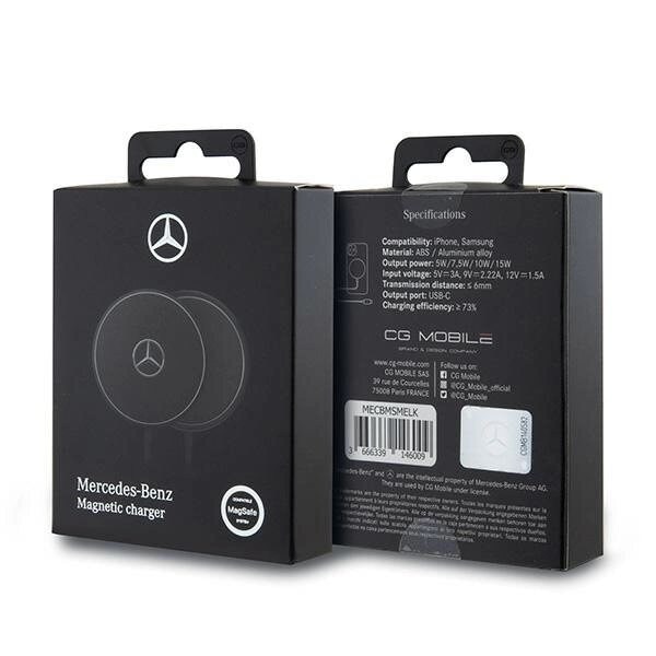 Mercedes 15W MagSafe induktiv lader - svart