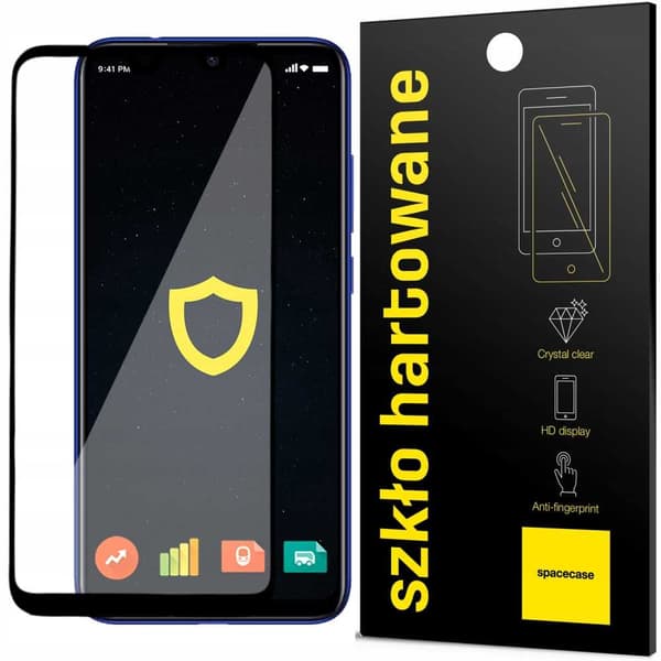 Spacecase 5D Härdat Glas För Xiaomi Redmi Note 7 Skyddsfolie