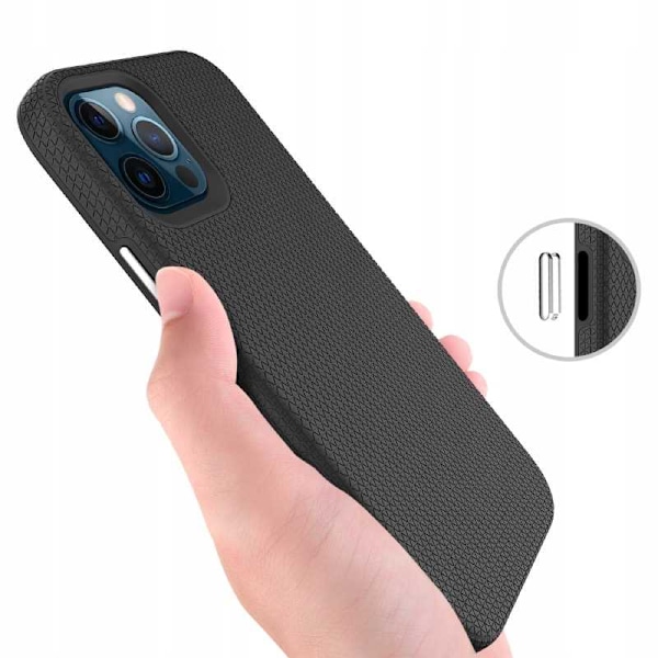 Spacecase Case Cover För Iphone 12 12 Pro Black Sc Core