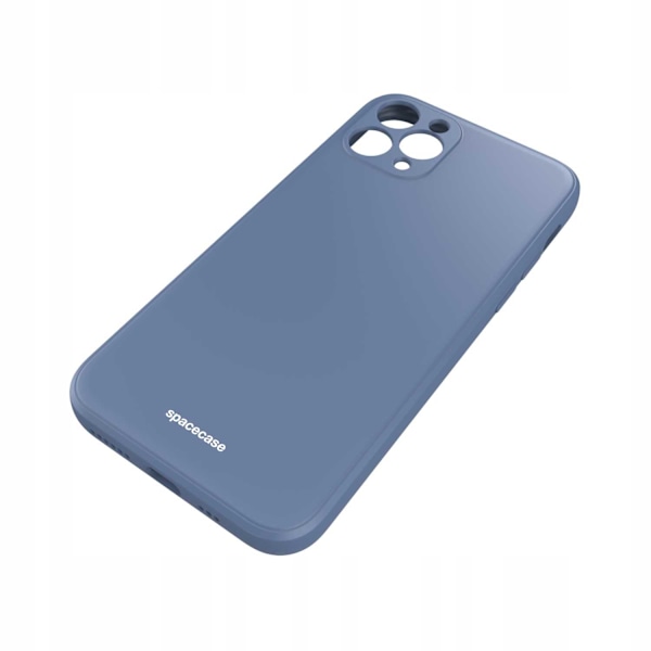 Spacecase Silikonfodral För Iphone 11 Pro Max Blåt Skydd