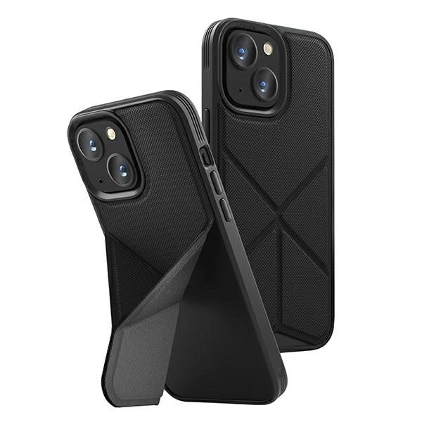 UNIQ TRANSFORMA MAGCLICK OPLADNINGSETUI TIL IPHONE 14 PLUS - SORT