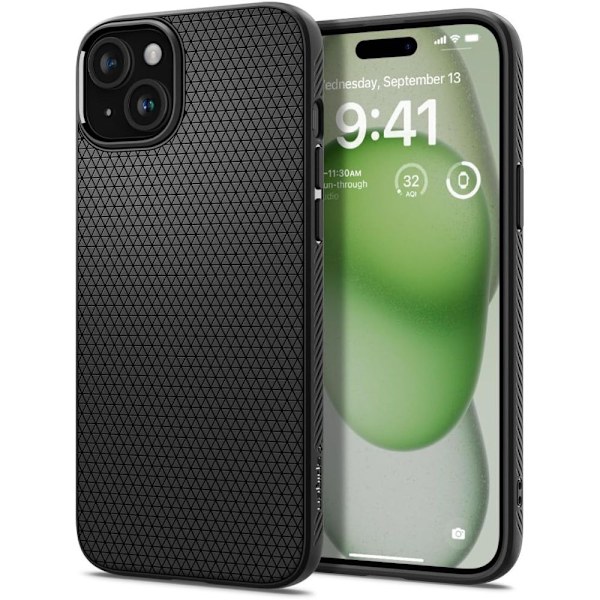 SPIGEN LIQUID AIR IPHONE 15 PLUS MAT SORT