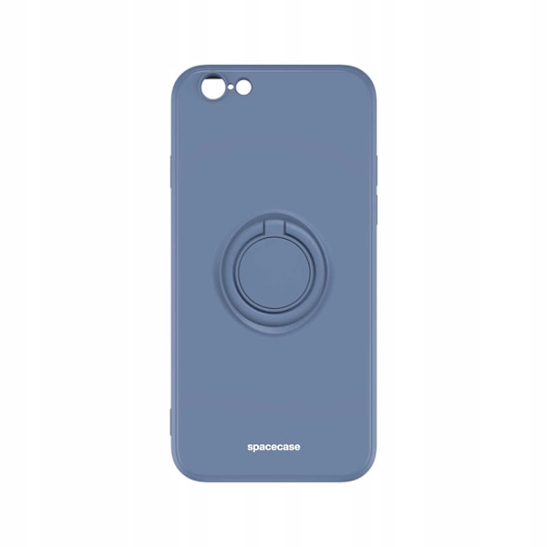 Spacecase Silikonecase Ring För Iphone 6 6S Blå