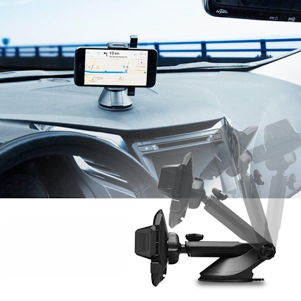 SPIGEN TS35 SIGNATUR CAR MONTERINGSHOLDER SORT