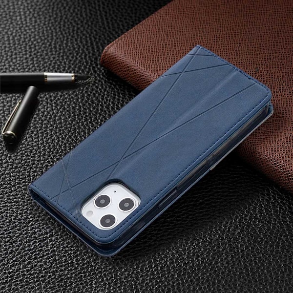 Zaps Väskor Origami Skal För Iphone 12 12 Pro Blue