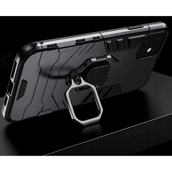 Spacecase X-Ring Case För Iphone 11 Case Svart Skydd