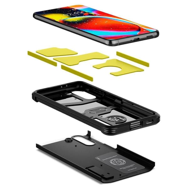 SPIGEN TOUGH ARMOR GALAXY S21 SVART