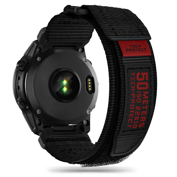 TECH-PROTECT SCOUT PRO GARMIN FENIX 5 / 6 / 6 PRO / 7 SVART