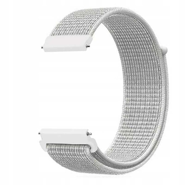 Spacecase Klorrem Sc Nylon-Rem 20Mm Vit För Smartwatch