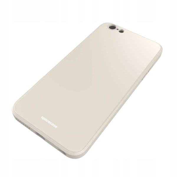 Spacecase Silikonfodral För Iphone 6 6S Plus Bone Med Skydd