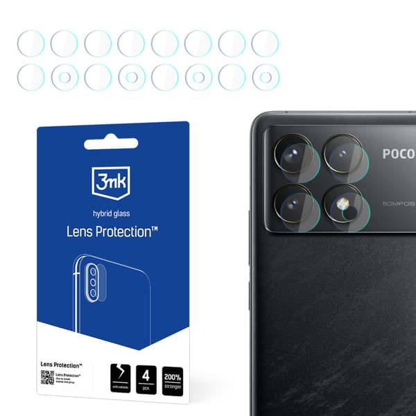 POCO F6 PRO - 3MK OBJEKTIVBESKYTTELSE