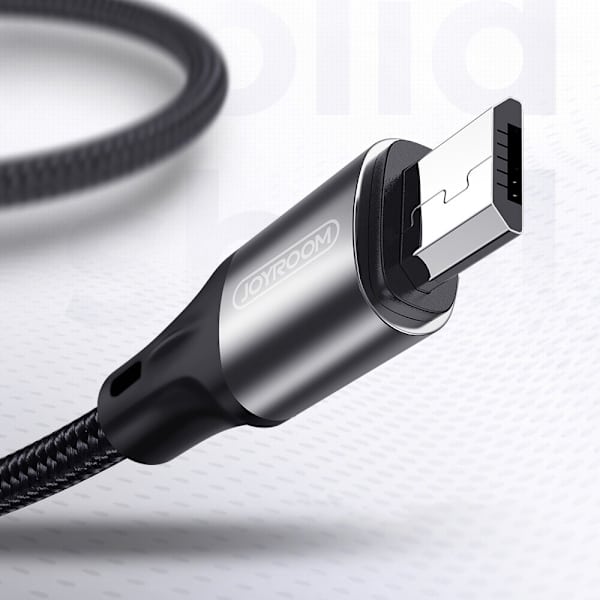 Joyroom USB - mikro USB-kabel 3 A 1 m svart (S-1030N1)