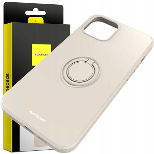 Spacecase Silikonring För Iphone 12 Pro Max Bone