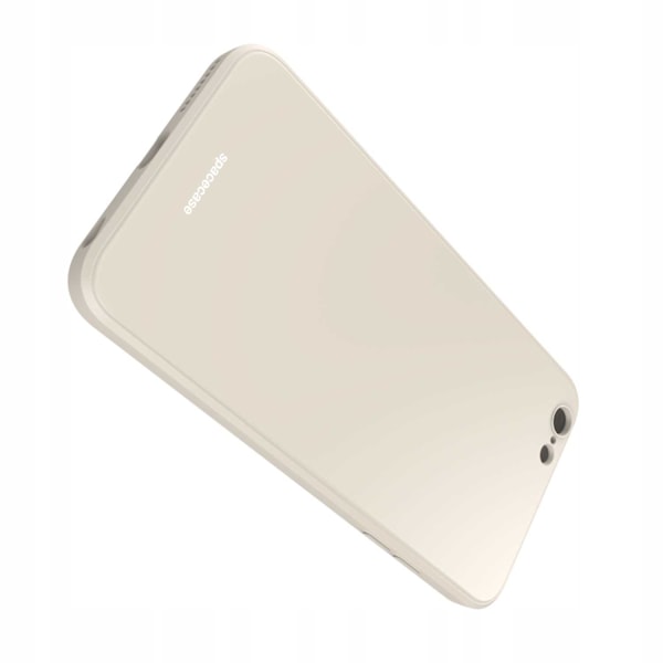 Spacecase Silikonfodral För Iphone 6 6S Plus Bone Med Skydd