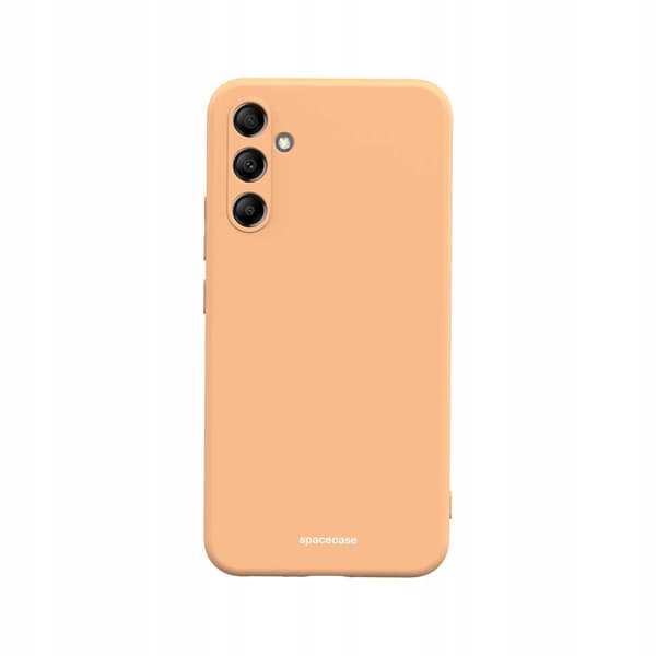 Spacecase Silikonfodral För Samsung Galaxy A14 4G 5G Orange