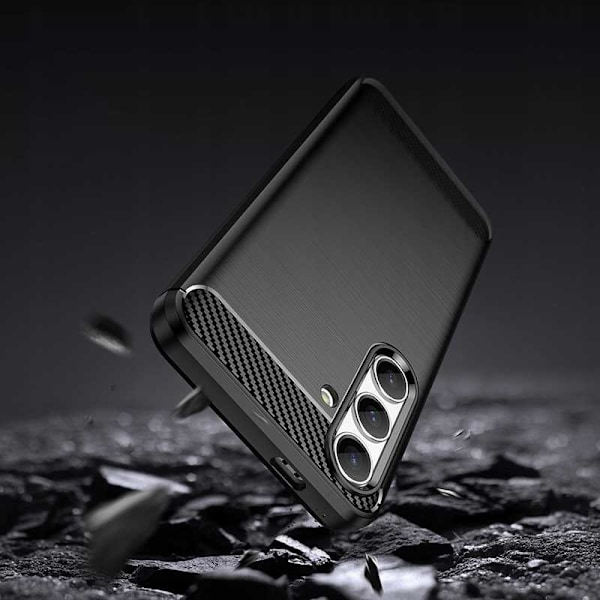 Spacecase Case Carbon Case För Samsung Galaxy S24 Svart