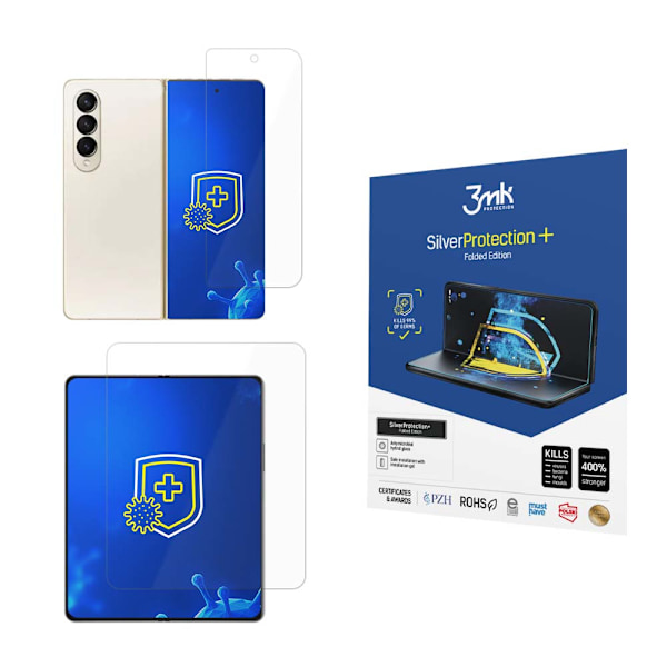 SAMSUNG GALAXY Z FOLD4 - 3MK SILVERPROTECTION+ FOLDED EDITION